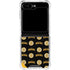 NHL Boston Bruins Pattern Galaxy Z Flip6 Clear Case